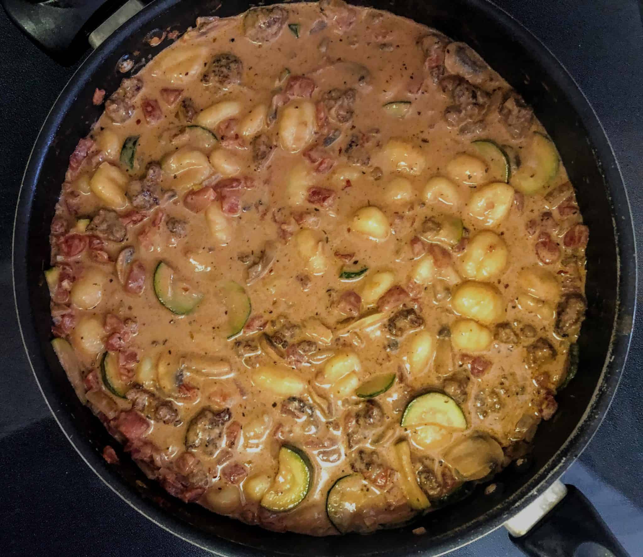 Easy Italian Sausage And Gnocchi - Abundance of Flavor
