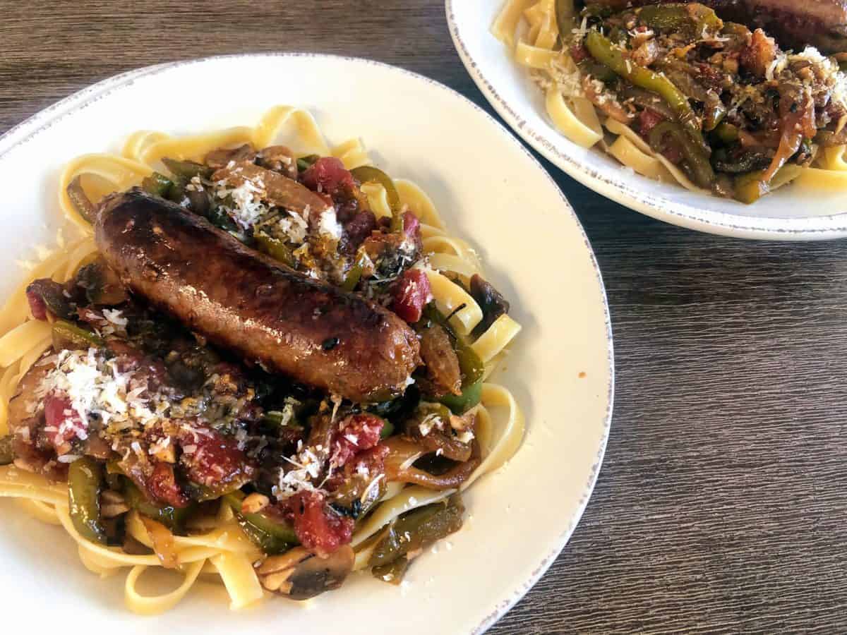 italian sausage and peppers