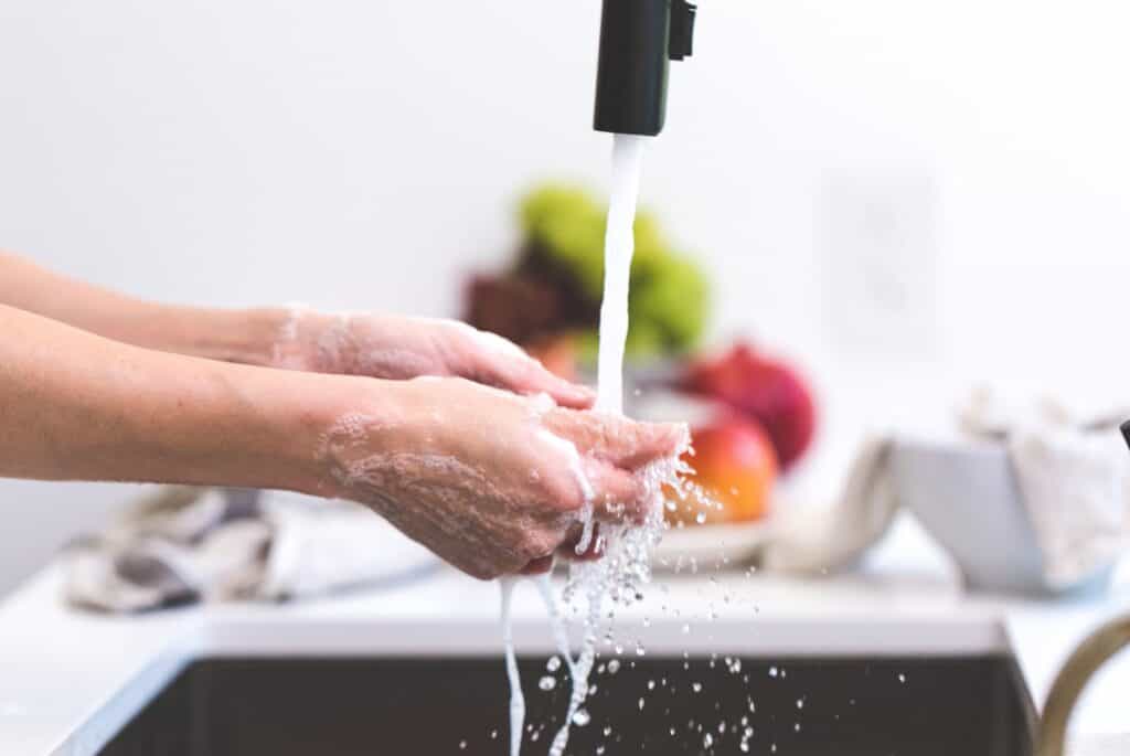 A clean kitchen is required for food safety