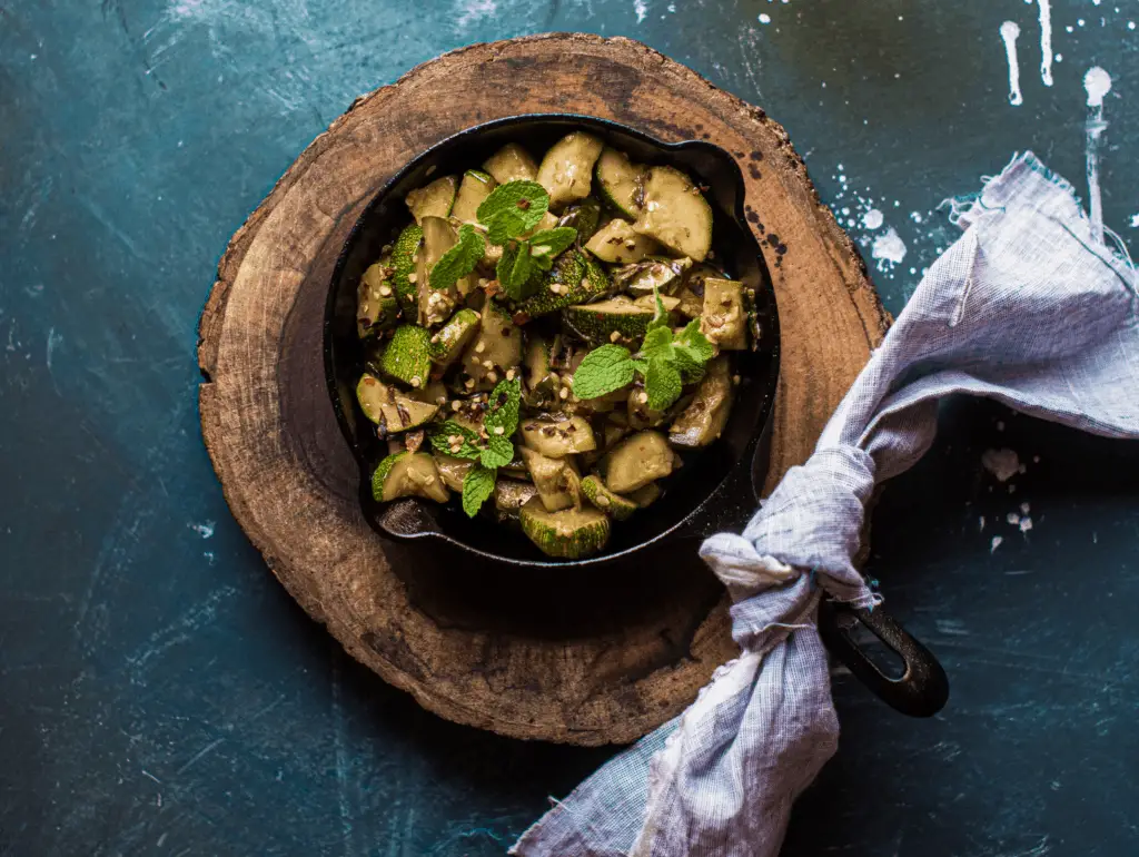 Sauteing Vegetables