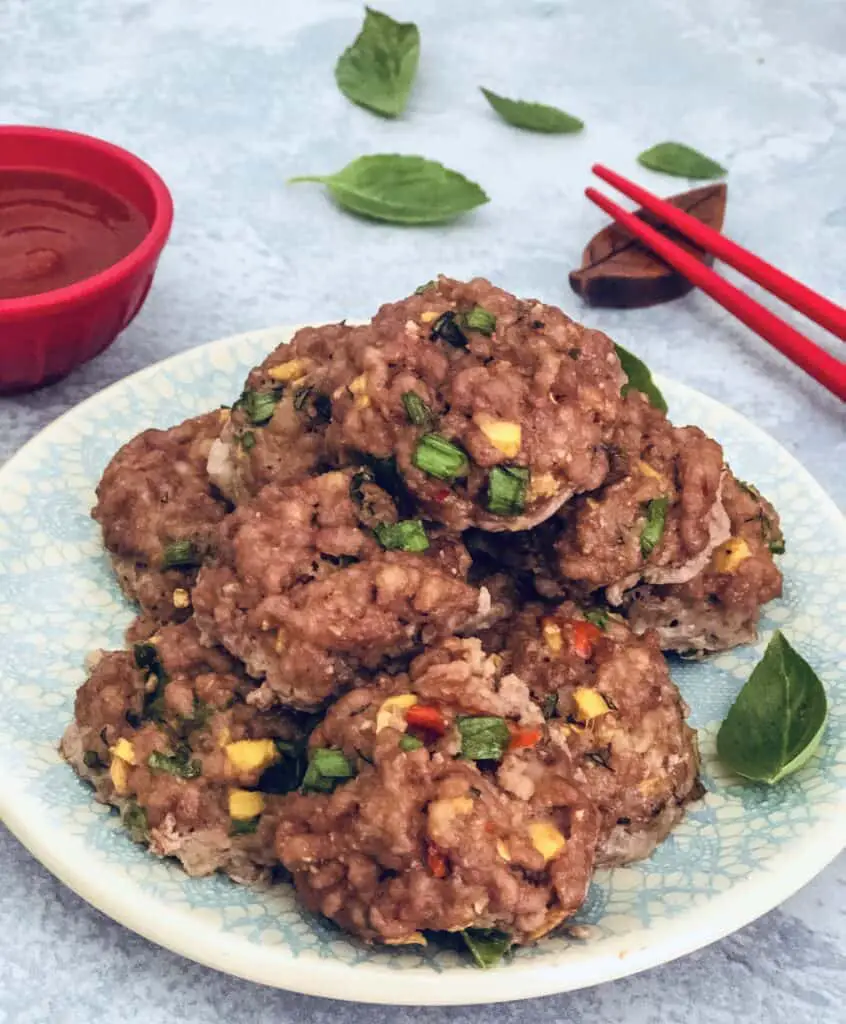 thai turkey meatballs