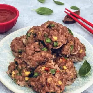 thai turkey meatballs