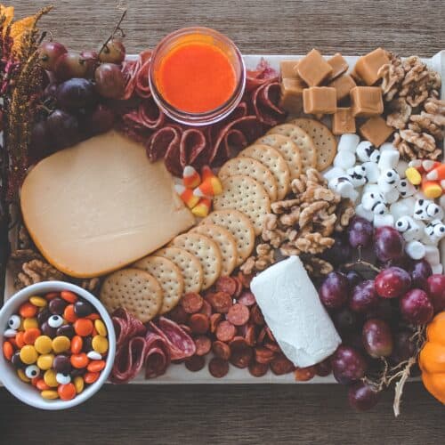 halloween themed charcuterie board