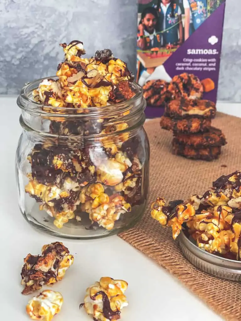 samoas caramel popcorn