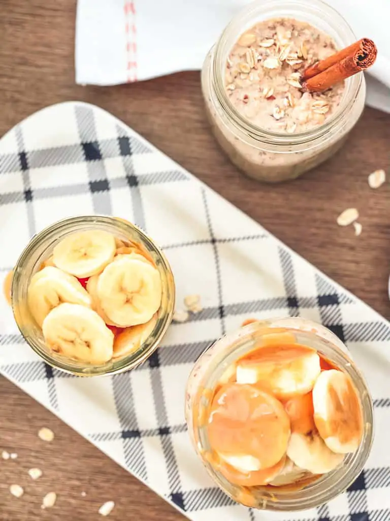 Reese's Peanut Butter Cup-Inspired Overnight Oats