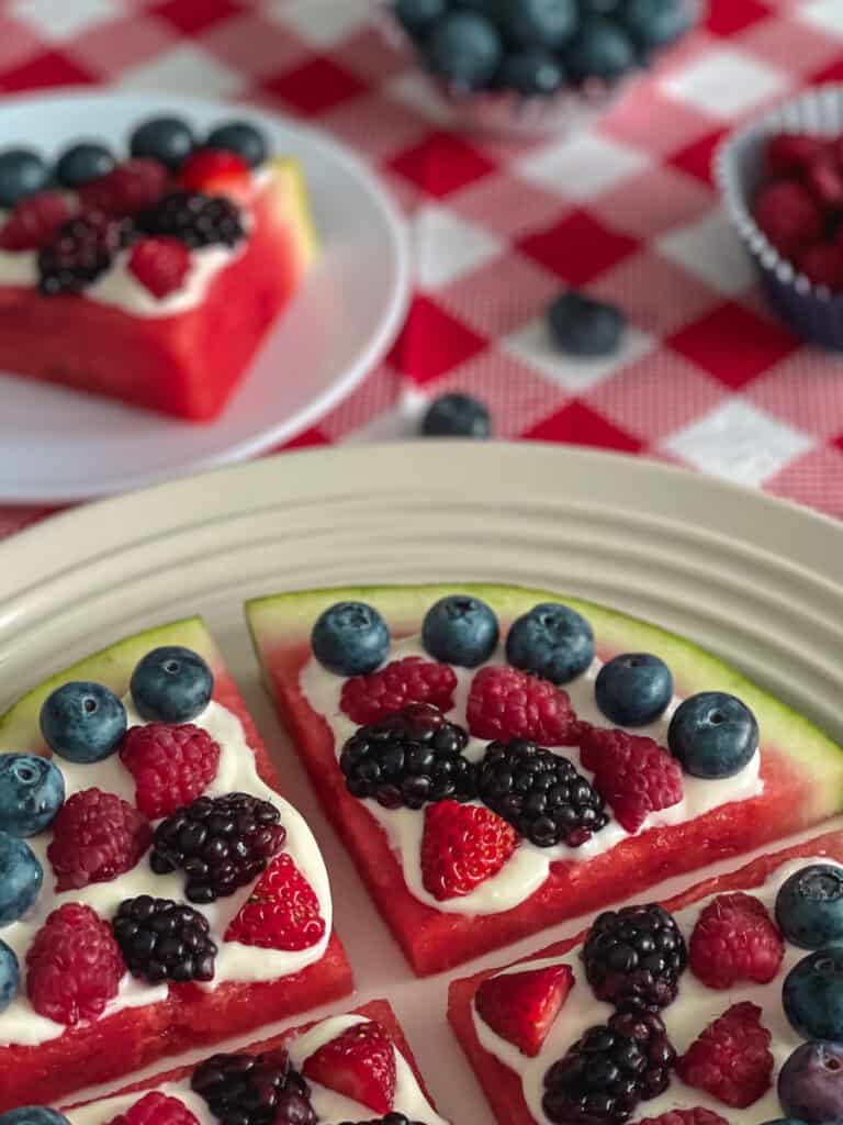 watermelon pizza