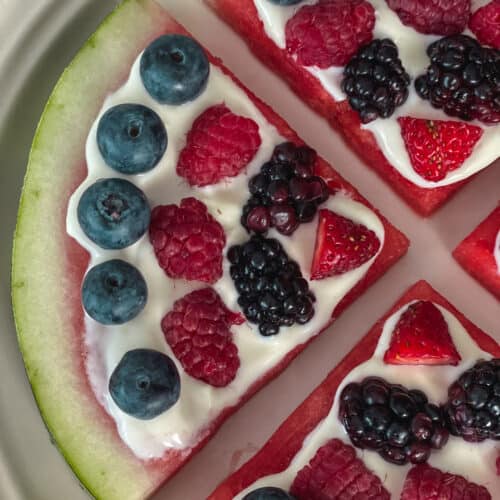 watermelon pizza