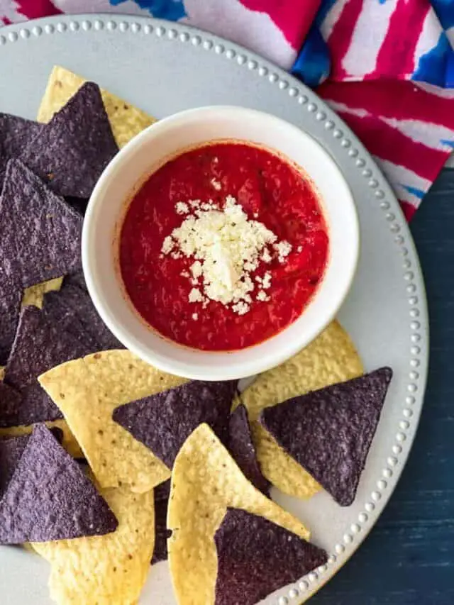 Feta & Roasted Red Pepper Dip