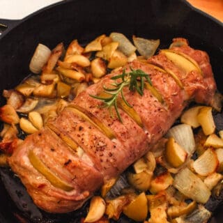 roasted pork tenderloin with apples