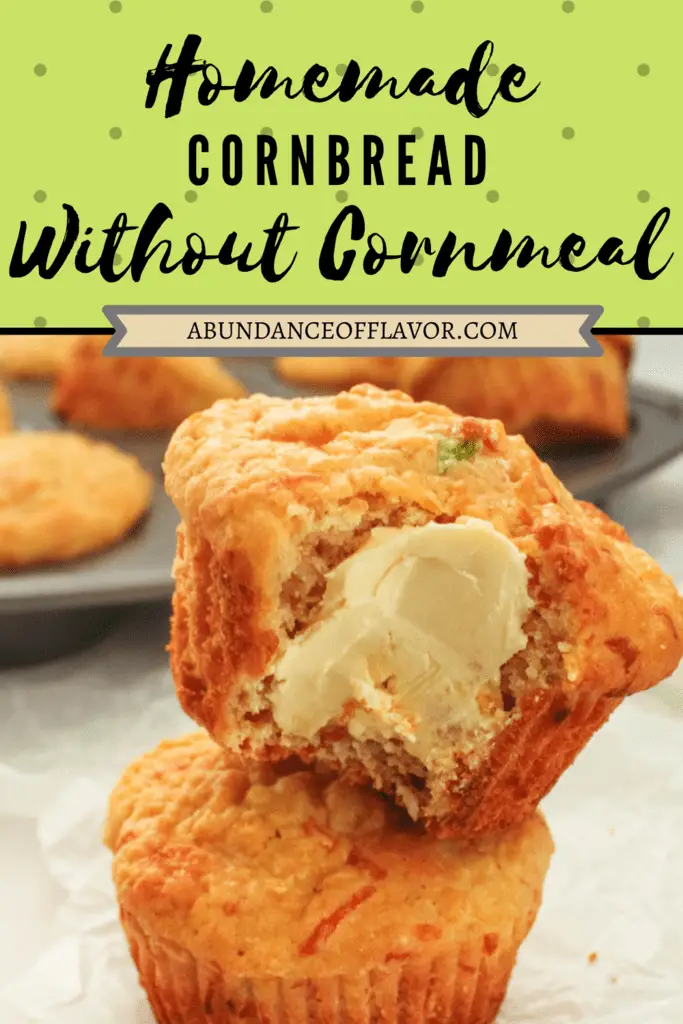Homemade Cornbread Without Cornmeal Abundance of Flavor