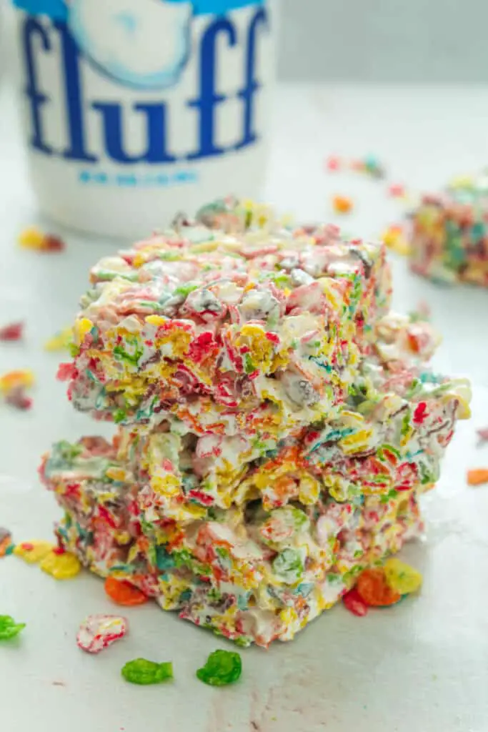 Fruity Pebbles Rice Krispie Treats