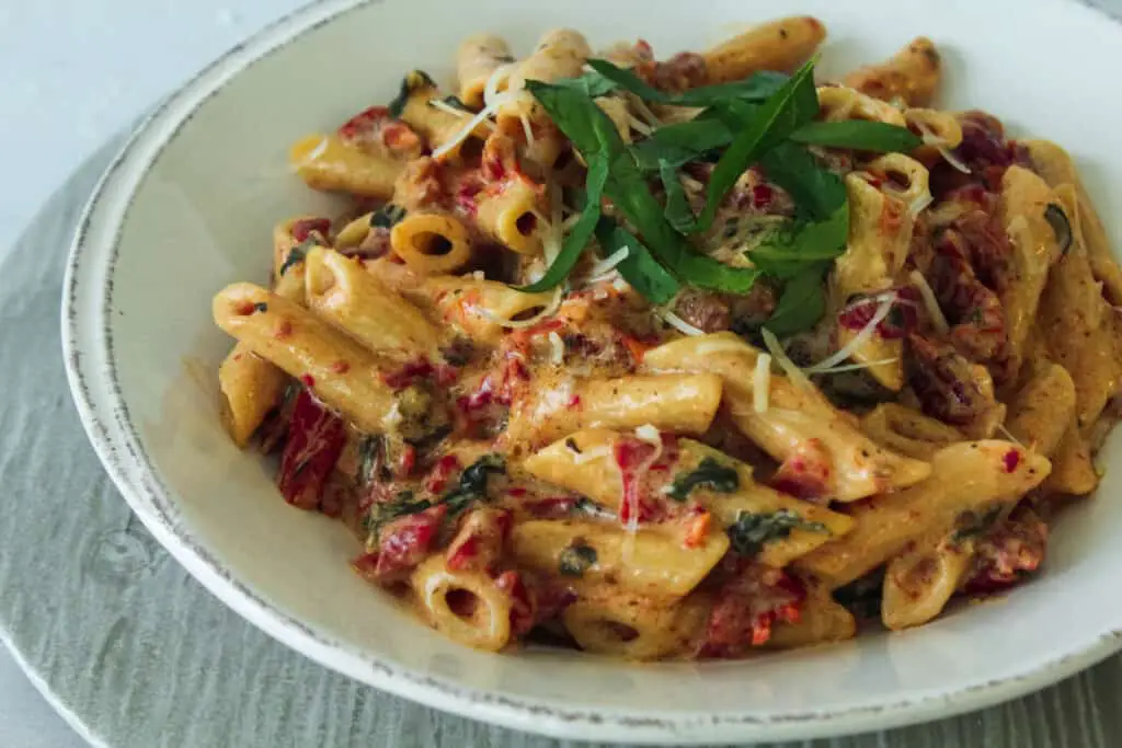 Instant Pot Sun Dried Tomato Pasta