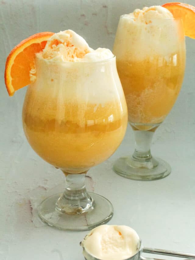 creamsicle floats