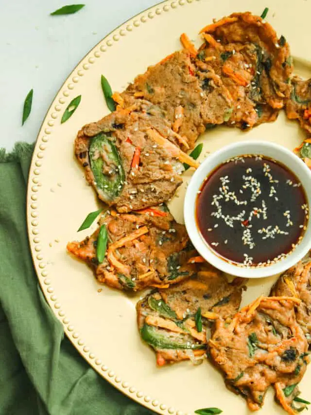 Savory Korean Vegetable Pancakes